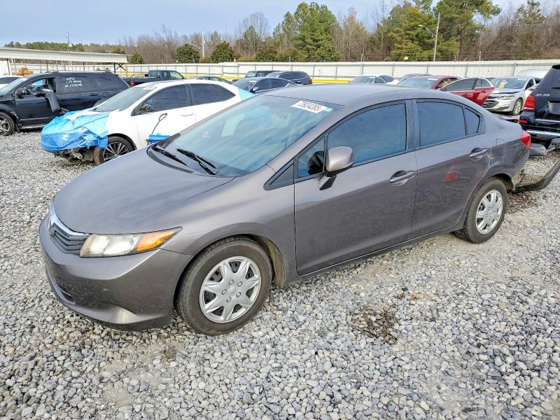 Zdjęcie 1 z aukcji – 2012 HONDA CIVIC LX z VIN 19XFB2F50CE065221