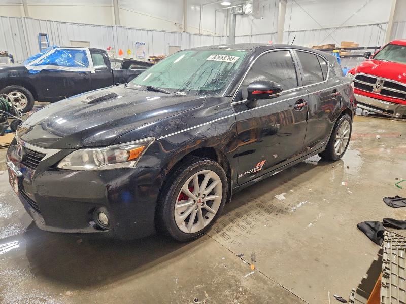 LEXUS CT 200 2013 with VIN JTHKD5BH7D2163671 - Photo from auction