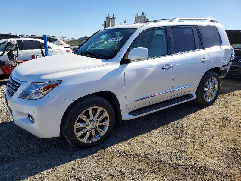 LEXUS LX 570 2011 with VIN JTJHY7AX4B4069699 - Photo from auction
