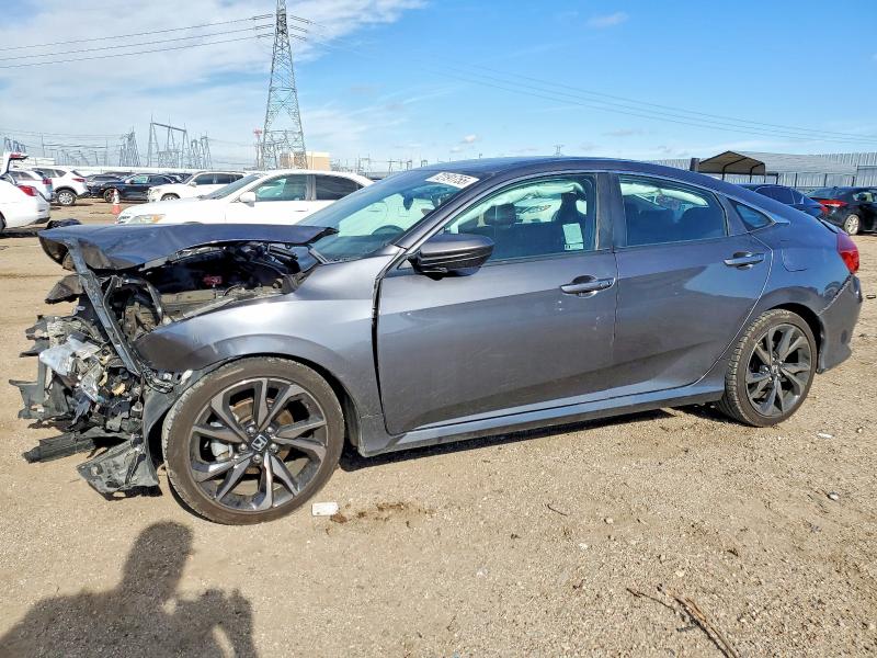 Photo 1 from auction – 2020 HONDA CIVIC SPOR with VIN 2HGFC2F81LH525564