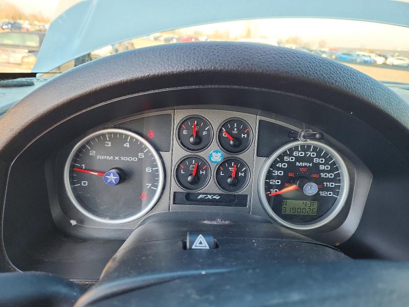 Photo 9 from auction – 2005 FORD F150 with VIN 1FTPW14555KC97416
