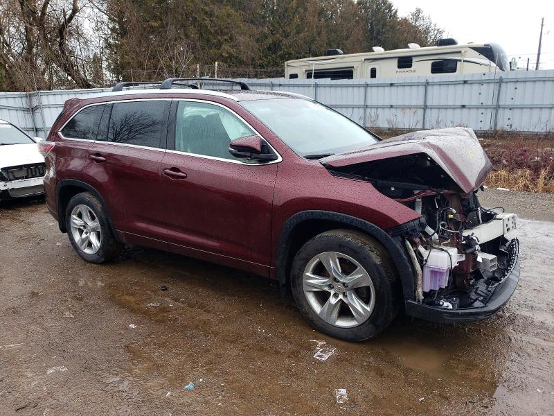 Photo 4 from auction – 2016 TOYOTA HIGHLANDER with VIN 5TDJKRFH0GS259188