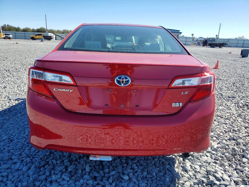 Photo 6 from auction – 2012 TOYOTA CAMRY HYBR with VIN 4T1BD1FK7CU038409