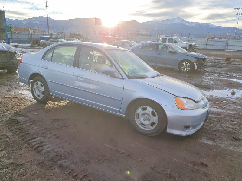 Photo 4 from auction – 2003 HONDA CIVIC HYBR with VIN JHMES96673S021340