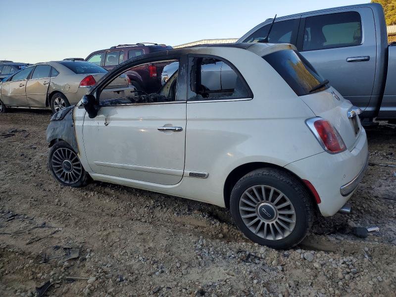 Photo 2 from auction – 2012 FIAT 500 LOUNGE with VIN 3C3CFFCR0CT110972