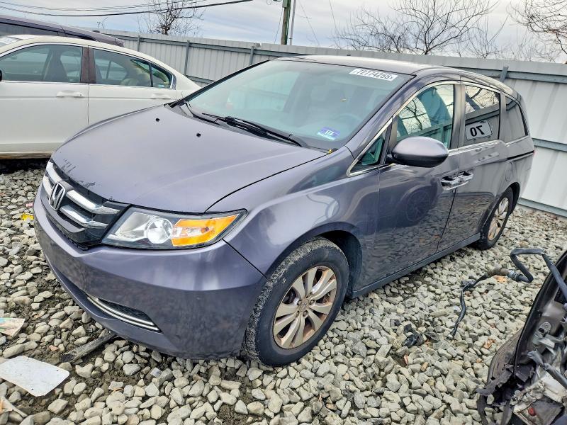 HONDA ODYSSEY SE 2016 with VIN 5FNRL5H37GB029940 - Photo from auction