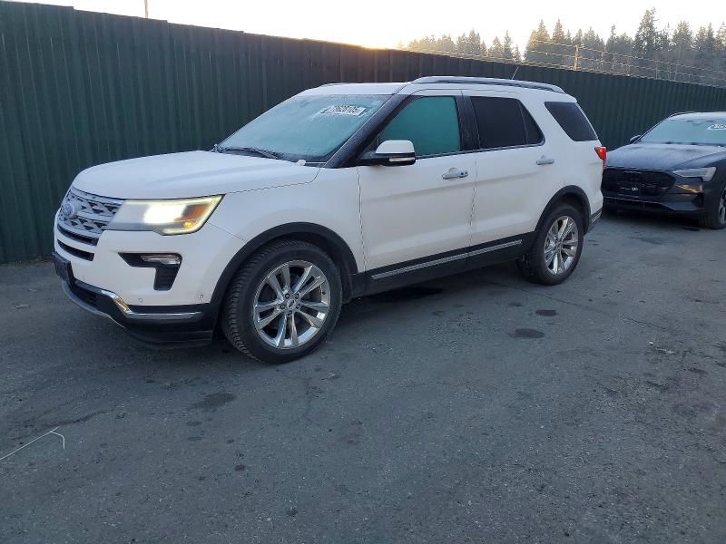 FORD EXPLORER L 2018 with VIN 1FM5K8F84JGB70460 - Photo from auction