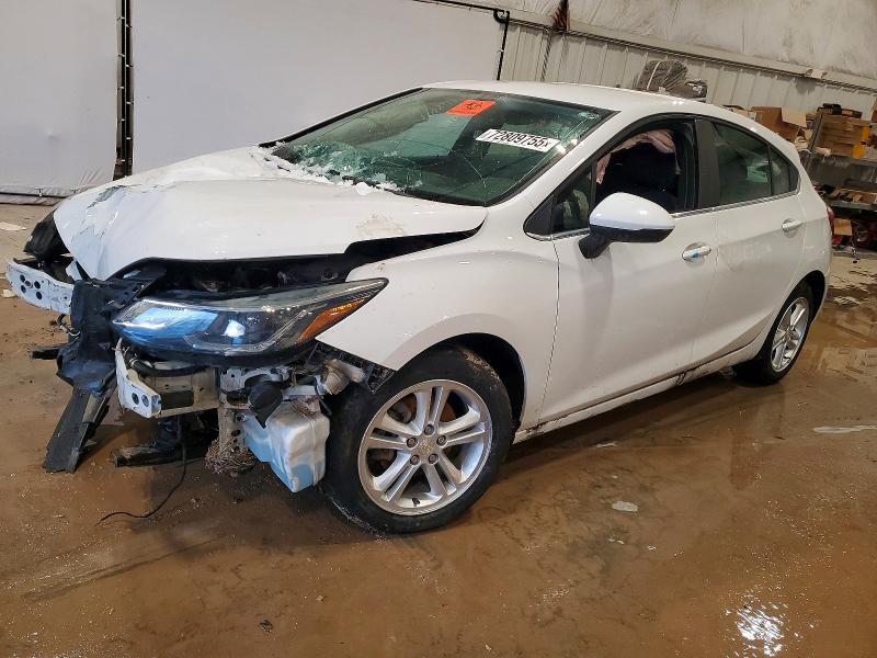 CHEVROLET CRUZE LT 2018 with VIN 3G1BE6SM5JS565845 - Photo from auction
