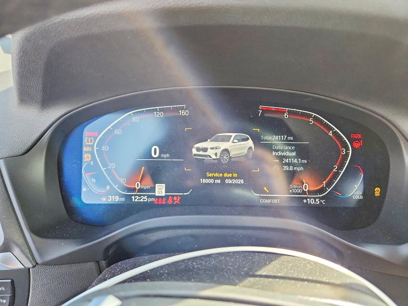 Photo 9 from auction – 2024 BMW X3 XDRIVE3 with VIN 5UX53DP01R9V27899