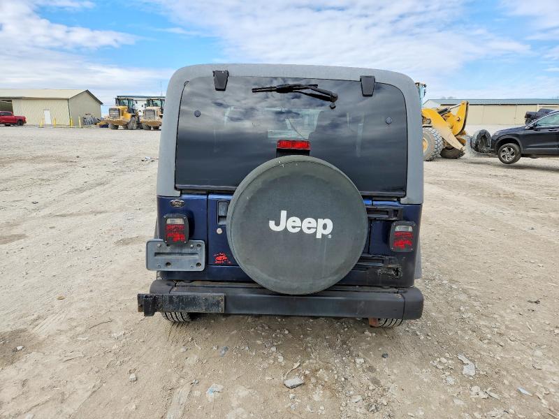 Photo 6 from auction – 2005 JEEP WRANGLER / with VIN 1J4F449S45P318433