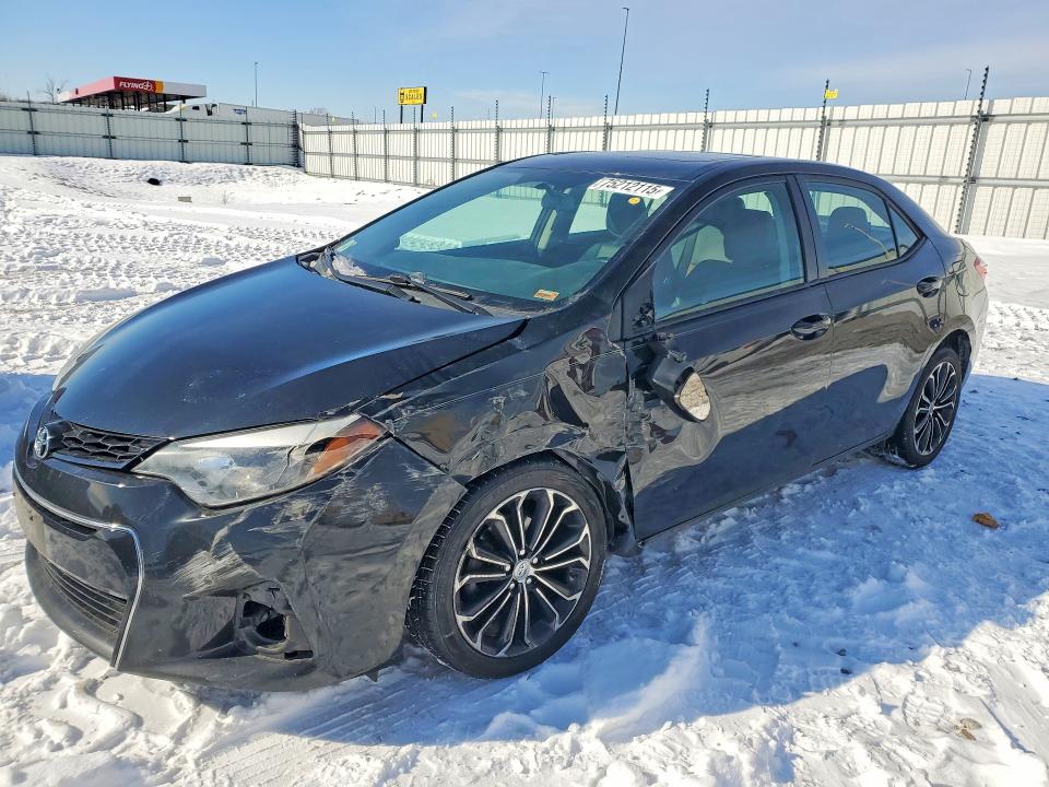 TOYOTA COROLLA 2014 with VIN 5YFBURHE8EP011035 - Photo from auction