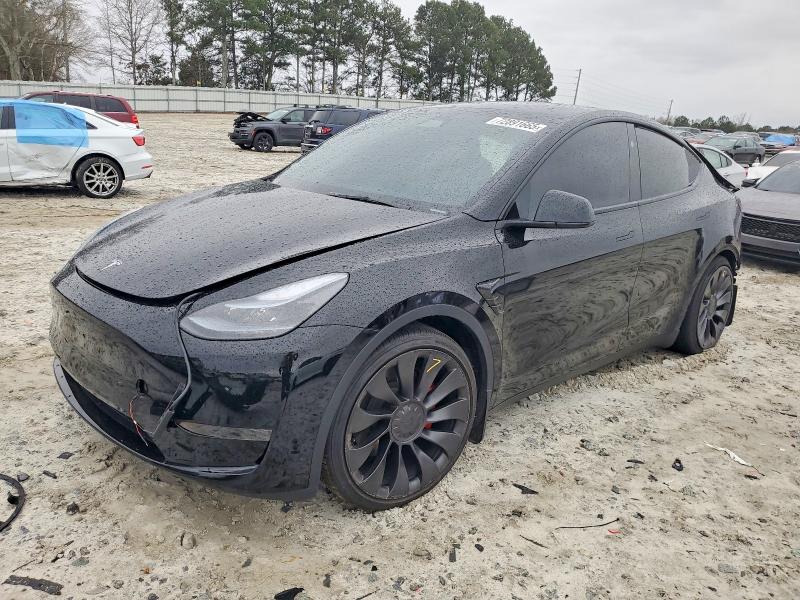 Photo 1 from auction – 2024 TESLA MODEL Y with VIN 7SAYGDEF1RA323961