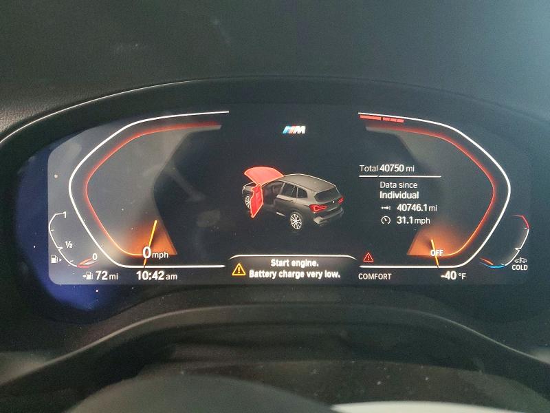Photo 9 from auction – 2023 BMW X3 with VIN 5UX53DP05P9S56813