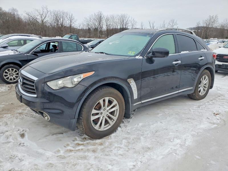 INFINITI FX35 2012 with VIN JN8AS1MW9CM156347 - Photo from auction