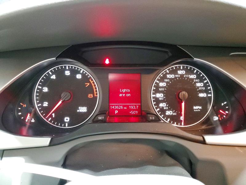 Photo 9 from auction – 2010 AUDI A4 PREMIUM with VIN WAUFFAFL6AN050659