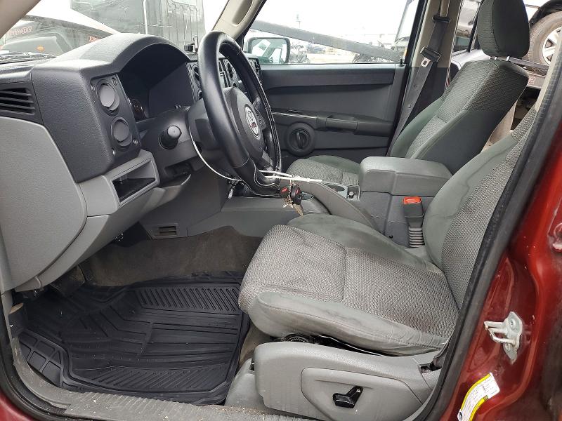 Photo 7 from auction – 2007 JEEP COMMANDER with VIN 1J8HH48P37C604700
