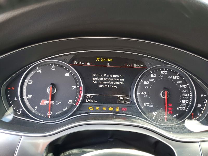 Photo 9 from auction – 2014 AUDI RS7 with VIN WUAW2AFC8EN904817