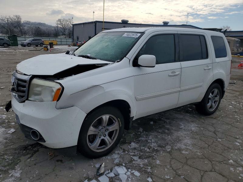 HONDA PILOT EXL 2014 with VIN 5FNYF3H53EB002031 - Photo from auction