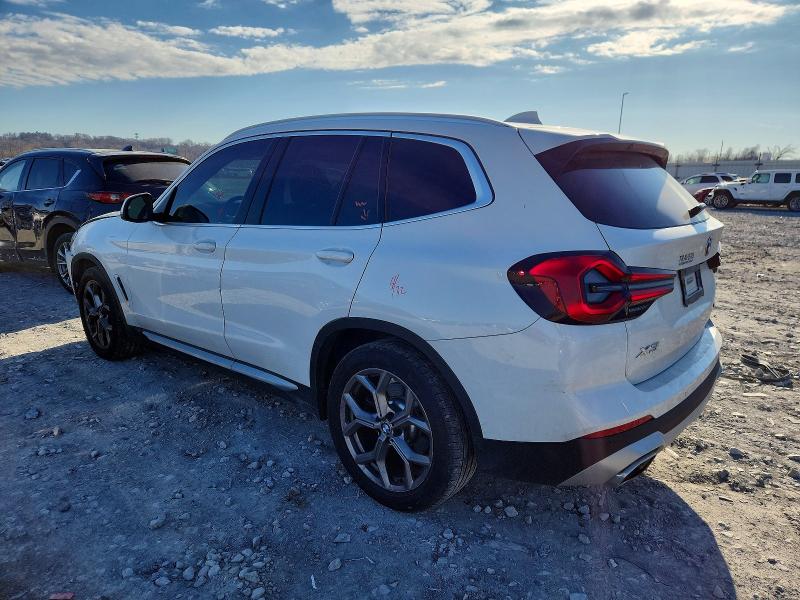 Photo 2 from auction – 2022 BMW X3 XDRIVE3 with VIN 5UX53DP09N9M48944