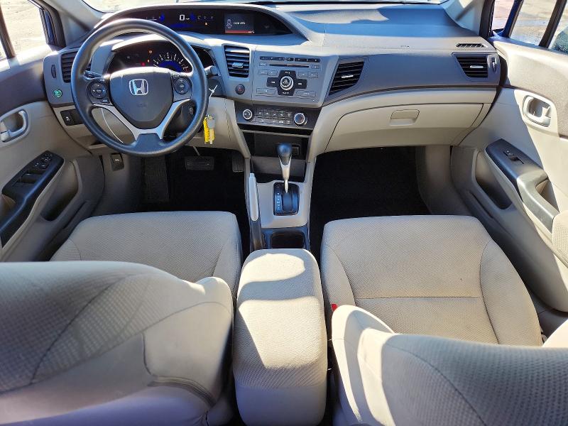 Photo 8 from auction – 2012 HONDA CIVIC LX with VIN 2HGFB2F55CH545616