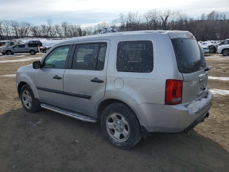 Photo 2 from auction – 2013 HONDA PILOT LX with VIN 5FNYF4H27DB015505