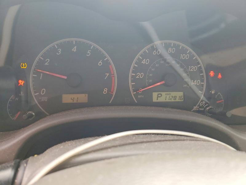 Photo 9 from auction – 2009 TOYOTA COROLLA BA with VIN JTDBL40E299063550