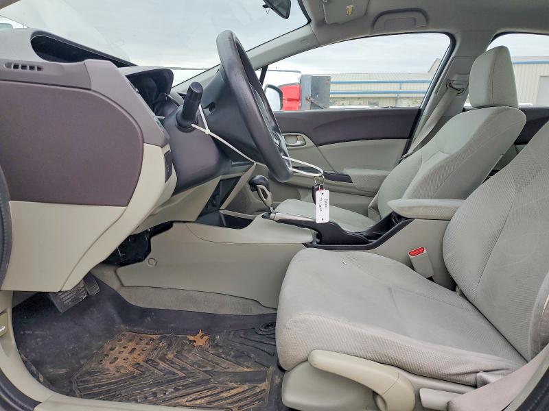 Photo 7 from auction – 2012 HONDA CIVIC LX with VIN 19XFB2F50CE374347