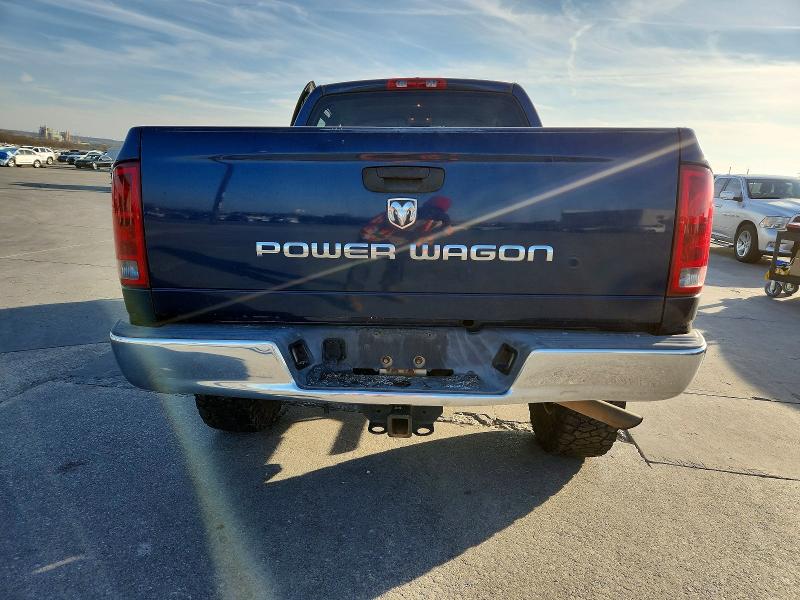 Photo 6 from auction – 2006 DODGE RAM 2500 S with VIN 3D7KS28D06G172108