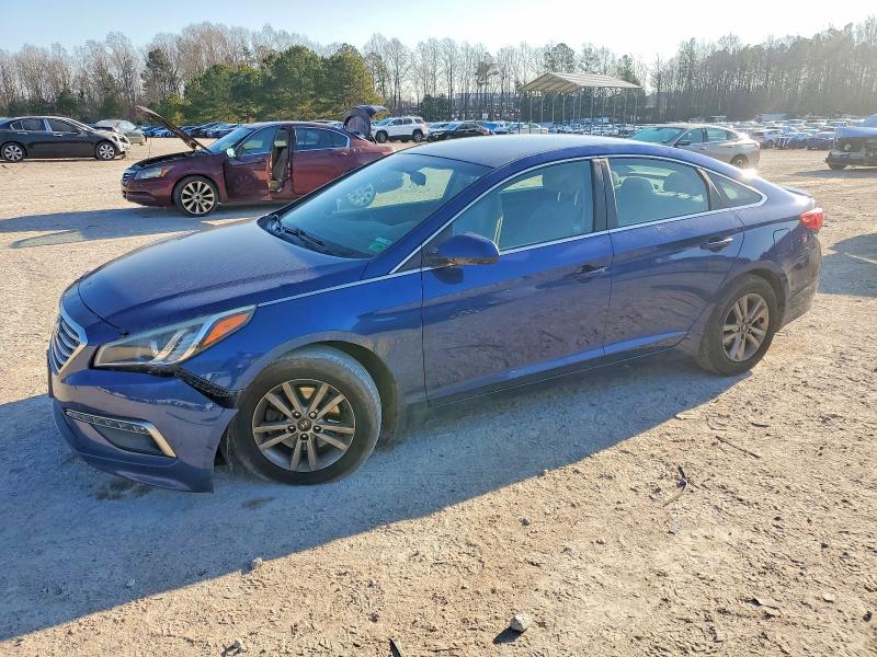 HYUNDAI SONATA 2015 with VIN 5NPE24AF8FH074630 - Photo from auction