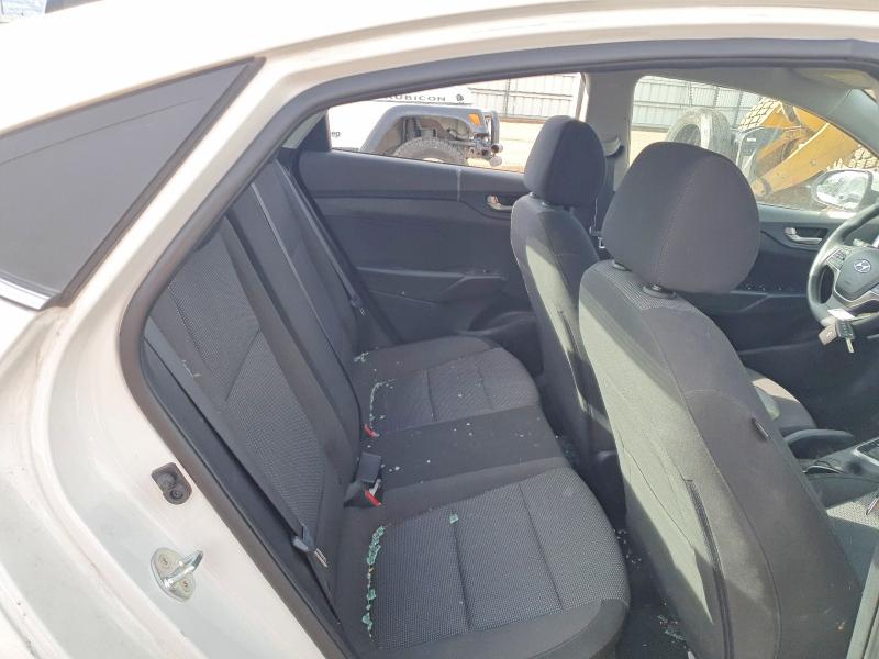 Photo 10 from auction – 2022 HYUNDAI ACCENT with VIN 3KPC24A64NE164223