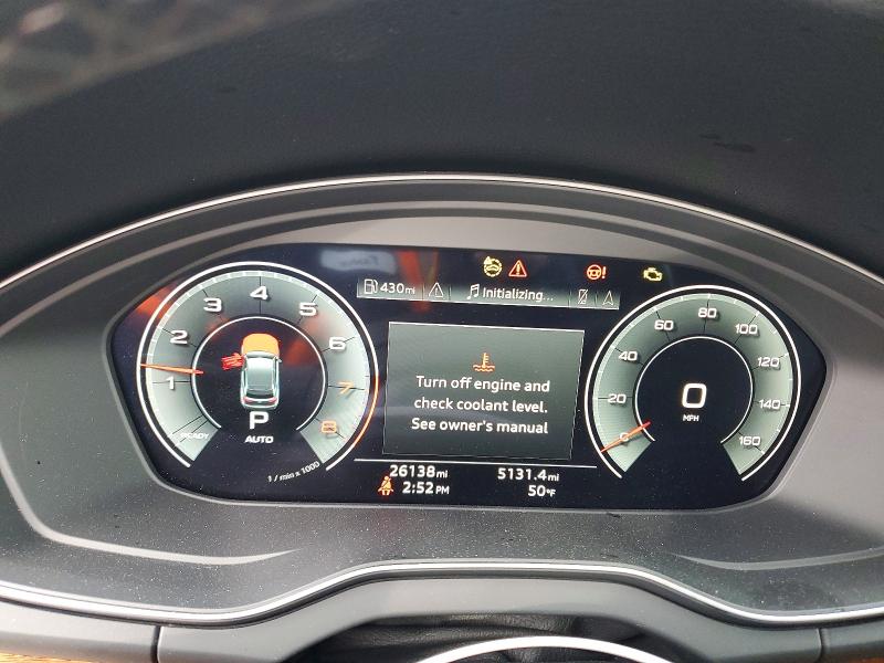 Photo 9 from auction – 2022 AUDI Q5 PREMIUM with VIN WA1EAAFY4N2128768