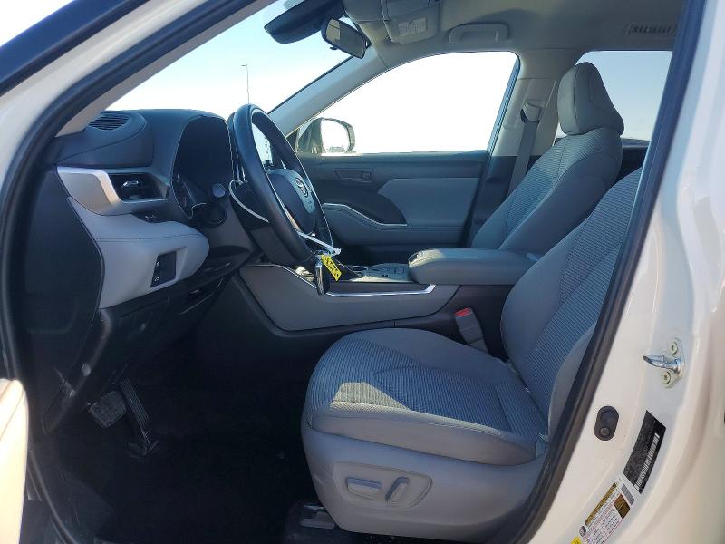 Photo 7 from auction – 2021 TOYOTA HIGHLANDER with VIN 5TDZZRAH2MS519236