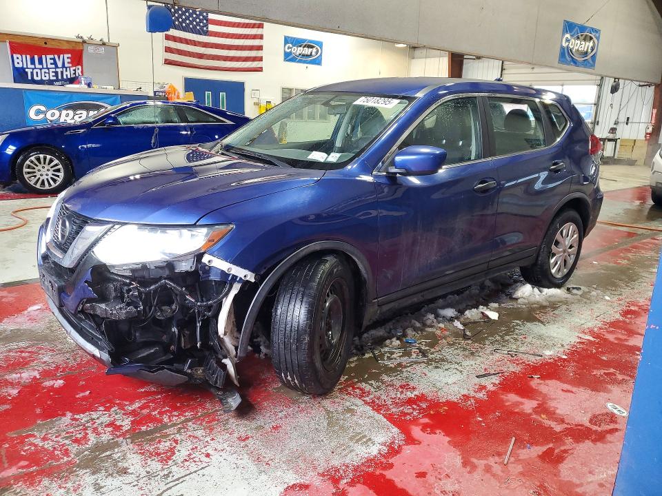 NISSAN ROGUE S 2018 with VIN KNMAT2MVXJP538534 - Photo from auction