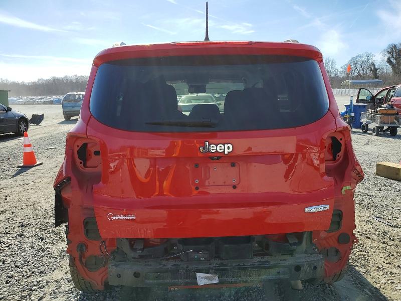 Photo 6 from auction – 2017 JEEP RENEGADE L with VIN ZACCJABB0HPG20769