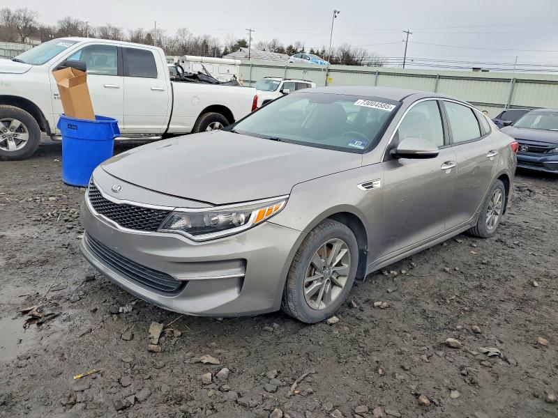 KIA OPTIMA LX 2016 with VIN 5XXGT4L17GG053675 - Photo from auction