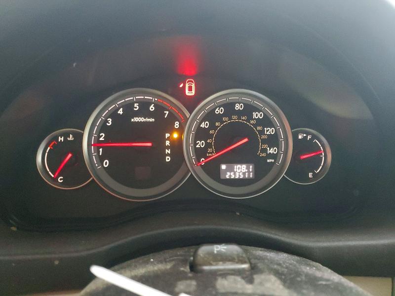 Photo 9 from auction – 2005 SUBARU LEGACY OUT with VIN 4S4BP61C757335153