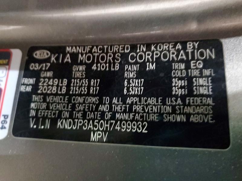 Photo 14 from auction – 2017 KIA SOUL + with VIN KNDJP3A50H7499932