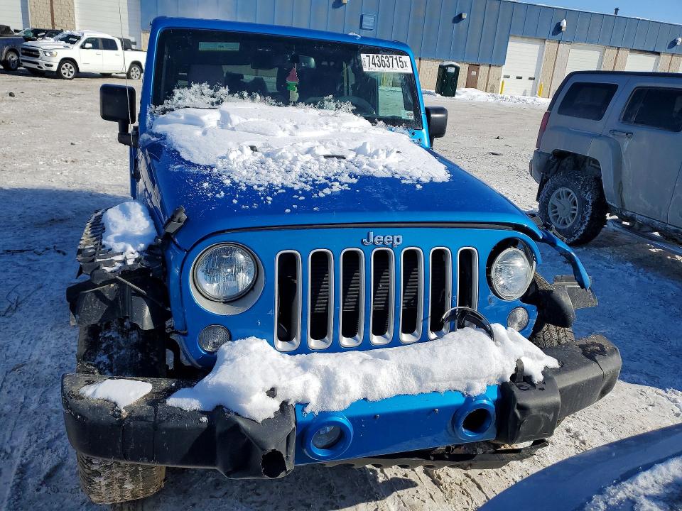 Photo 5 from auction – 2016 JEEP WRANGLER U with VIN 1C4BJWEG9GL281349