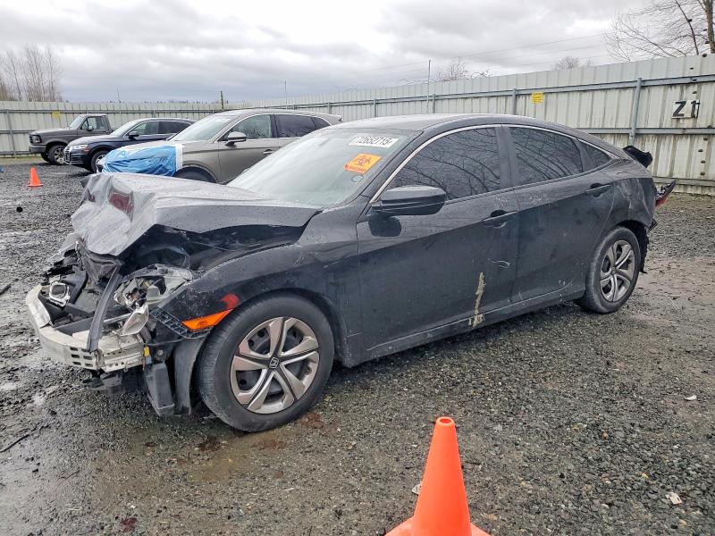 HONDA CIVIC LX 2017 with VIN 2HGFC2F58HH510346 - Photo from auction