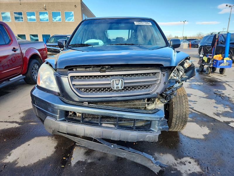 Photo 5 from auction – 2003 HONDA PILOT EXL with VIN 2HKYF18533H621229