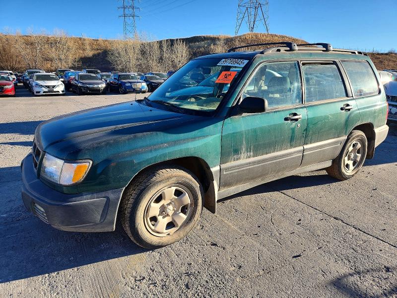 SUBARU FORESTER L 2000 with VIN JF1SF6351YG722667 - Photo from auction