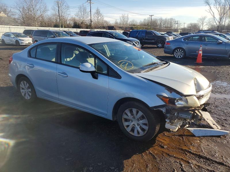 Photo 4 from auction – 2012 HONDA CIVIC LX with VIN 2HGFB2F51CH538100