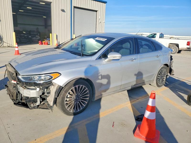FORD FUSION TIT 2018 with VIN 3FA6P0D92JR247137 - Photo from auction