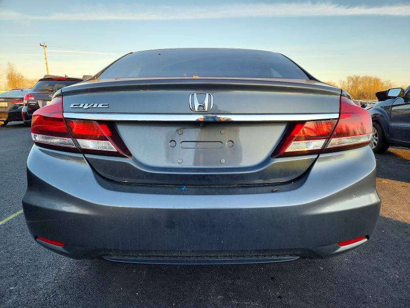 Photo 6 from auction – 2013 HONDA CIVIC LX with VIN 19XFB2F50DE291163