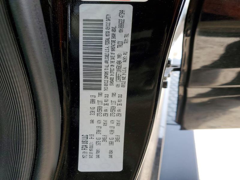 Photo 14 from auction – 2019 RAM 1500 with VIN 1C6RREFT1KN581484