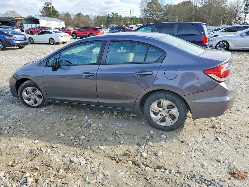 Photo 2 from auction – 2015 HONDA CIVIC LX with VIN 19XFB2F52FE274593