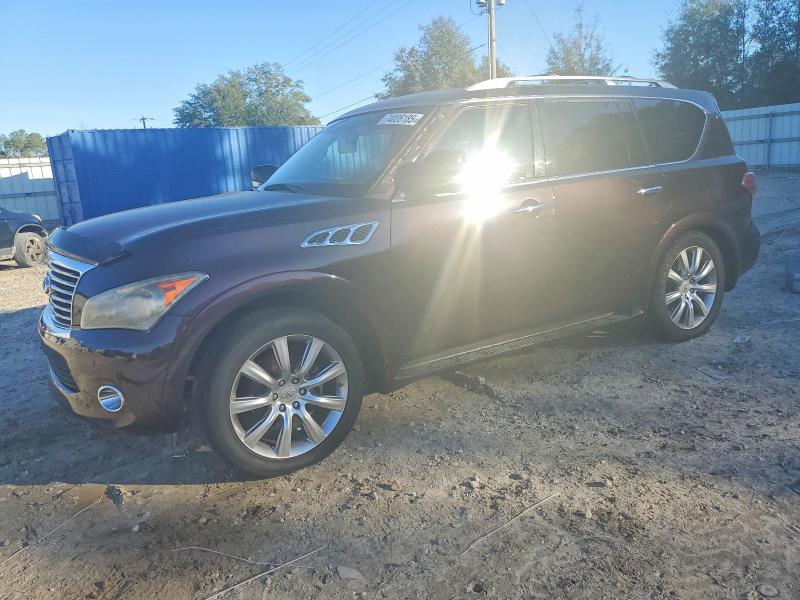INFINITI QX56 2012 with VIN JN8AZ2NF3C9516425 - Photo from auction