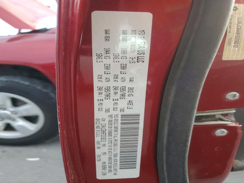 Photo 14 from auction – 2015 JEEP COMPASS SP with VIN 1C4NJCBA9FD318212