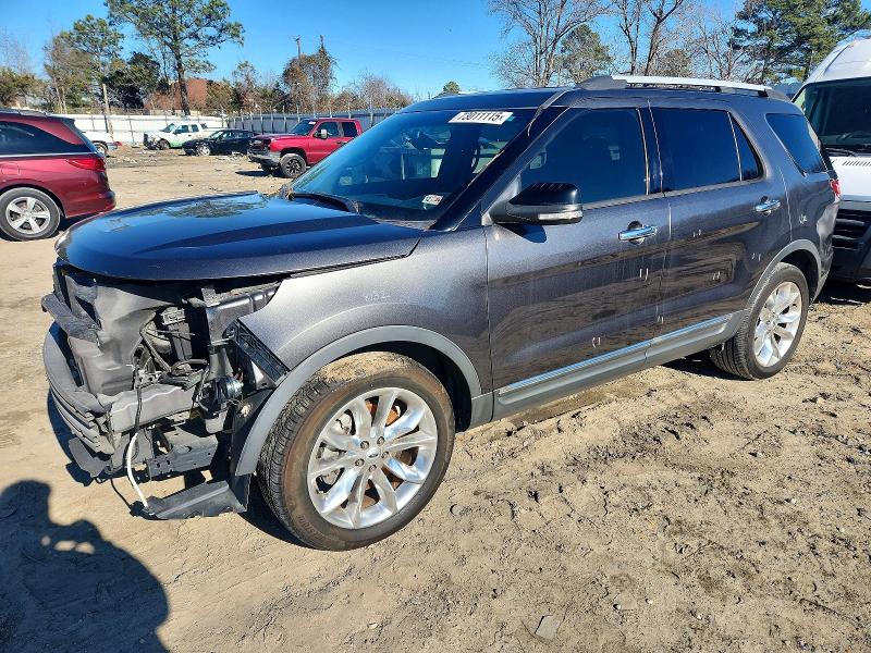 FORD EXPLORER X 2015 with VIN 1FM5K7D88FGA82418 - Photo from auction