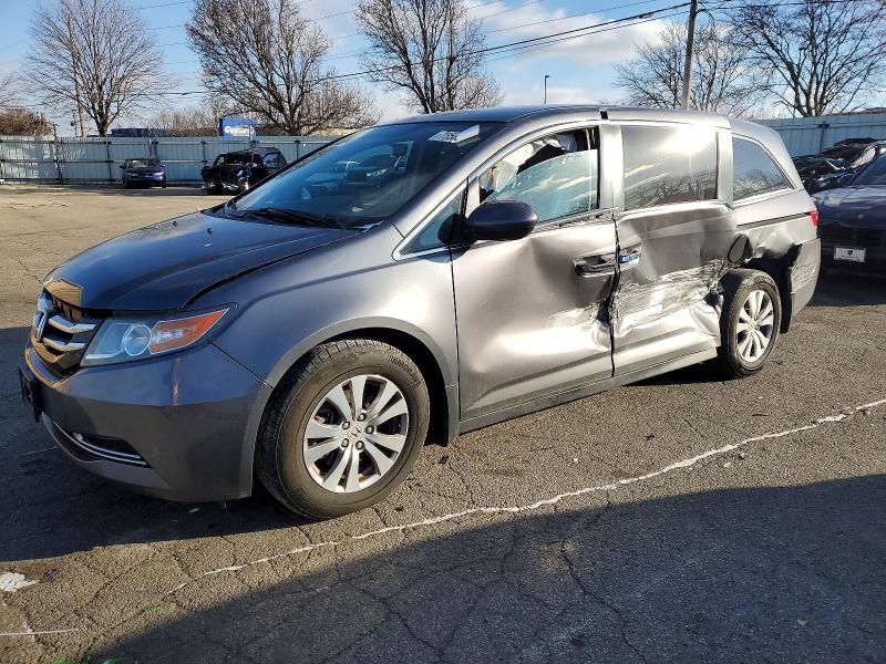 HONDA ODYSSEY EX 2014 with VIN 5FNRL5H43EB121570 - Photo from auction